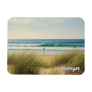 Ímã Surfistas de praia Hossegor France