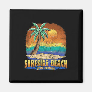 Imã Surfside Beach South Carolina Vintage - Vintage -