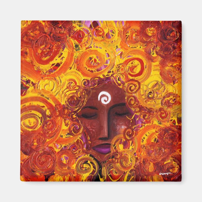 Imã Surgimento De Magneta Espiritual (Frente)