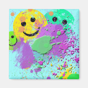 IMÃ SURPRESA DA PINTURA DA CARA
