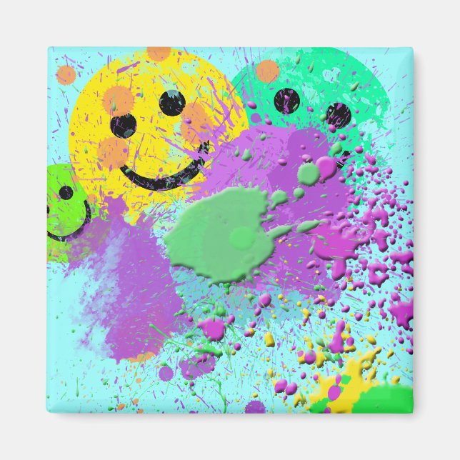 IMÃ SURPRESA DE PINTURA ROSTA (Frente)