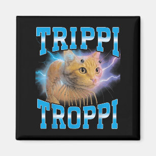 Imã Surreal italiano Brainrot Memória Trippi Troppi Ca