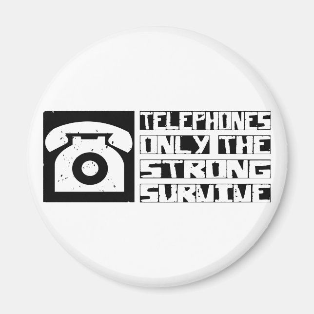 Imã Survive o telefone (Frente)