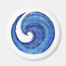 Imã Susea Blu Studios Water Magnet