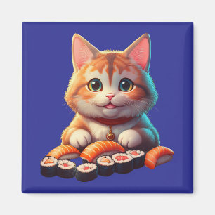 Imã Sushi Cat