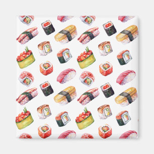 Imã Sushi-comida japonês e nigiri