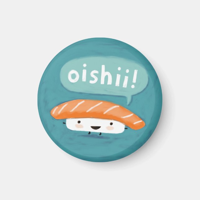 Imã Sushi Delicioso (Frente)