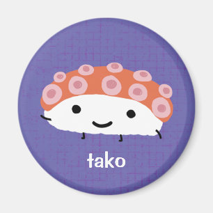 Imã Sushi do polvo (tako)