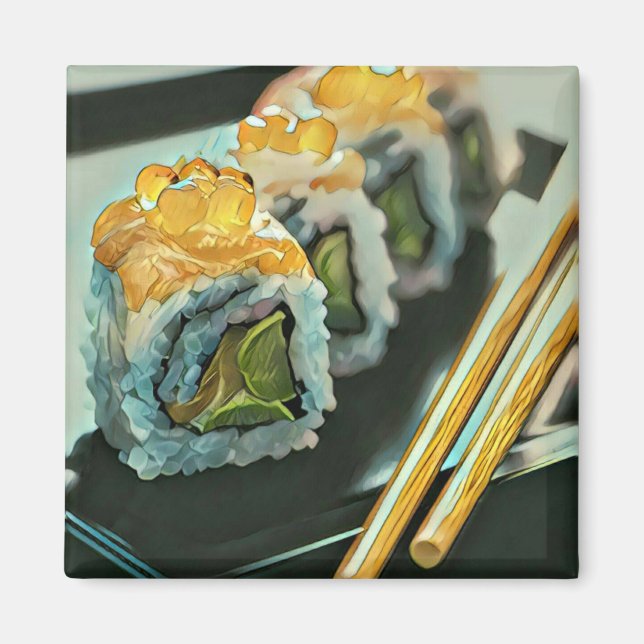 Imã Sushi japonês (Frente)