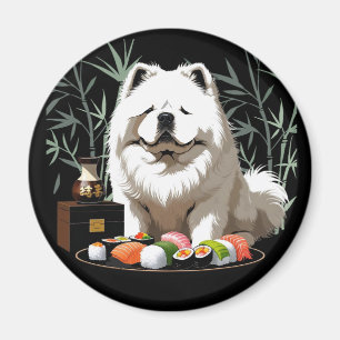 Imã SUSHI PARA QUALQUER UM - Cream Chow