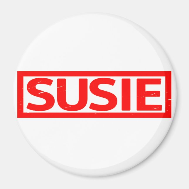 Imã Susie Stamp (Frente)
