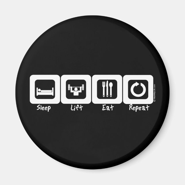 Imã Suspender Repetição de Elevação (Frente)