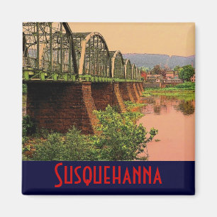 Imã Susquehanna River Magnet