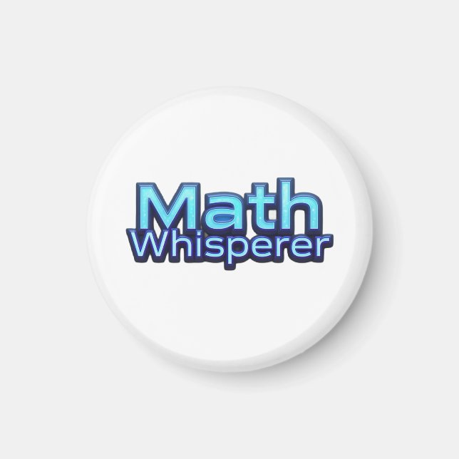Imã Sussurrador de Matemática (Frente)