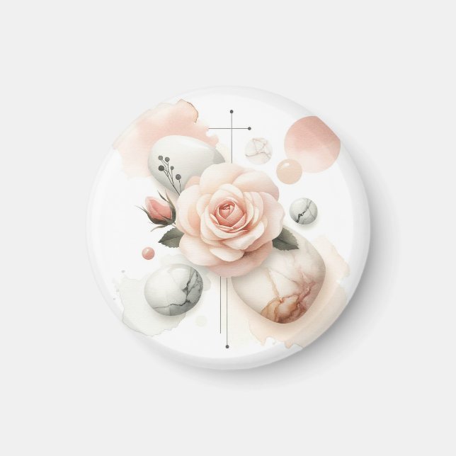 Imã Sussurro de uma Rosa - Uma Legância Sonhadora de A (Frente)