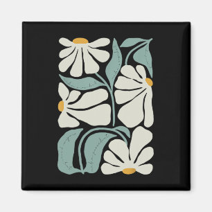 Imã Sutil Flower Kamala Harris Boho Aestético