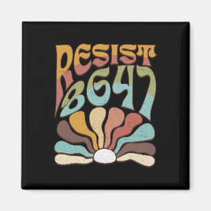Imã Sutil Resist 8647 Trump Resist Trump Protest Boho