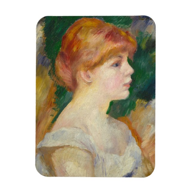 Ímã Suzanne Valadon, c.1885 (óleo na canvas) (Vertical)
