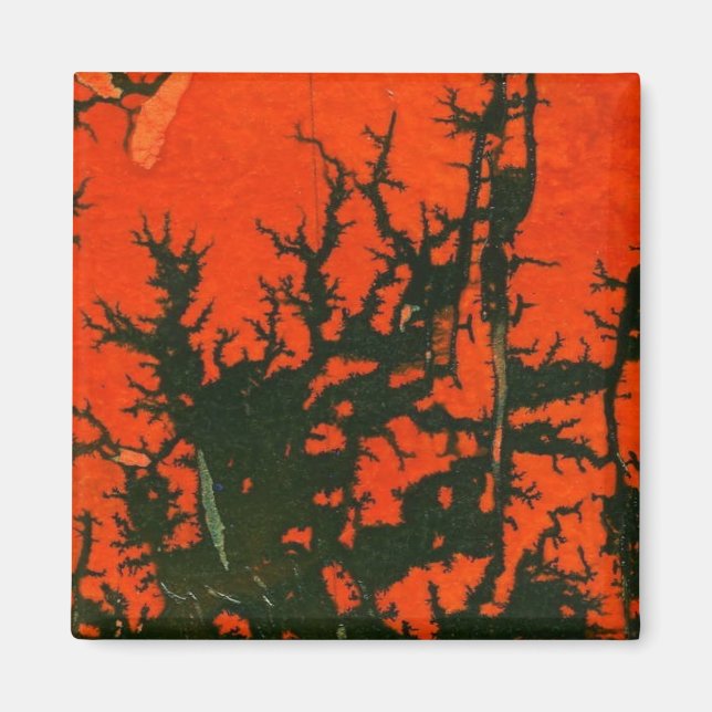 Imã "Swamp Fire #8" Magneto de Abstrato (Frente)