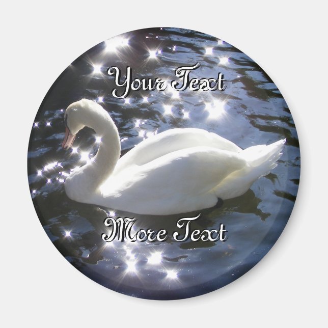 Imã Swan Magnet (Frente)