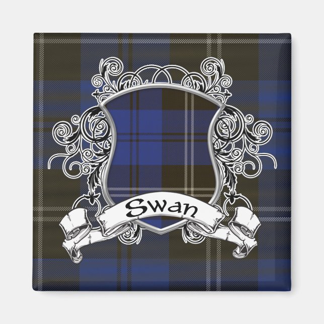 Imã Swan Tartan Shield (Frente)