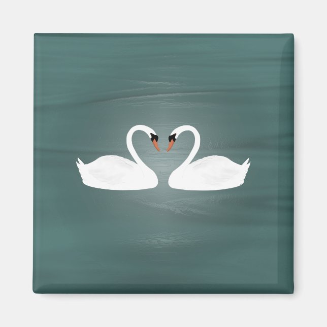 Imã Swans Magnet (Frente)