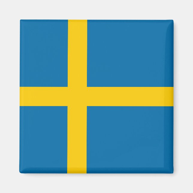 Imã Swedish Flag (Sweden) (Frente)