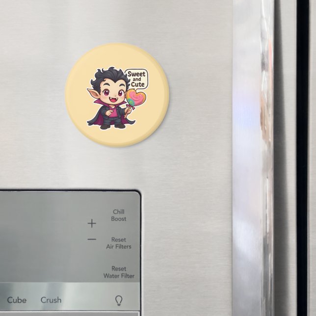 Imã "Sweet and Cute" Chibi Vampire Magnet (In Situ (Fridge))