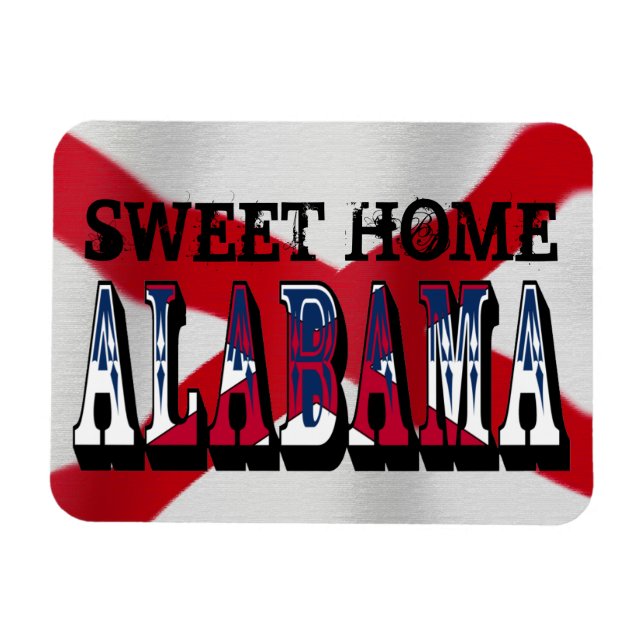 Ímã Sweet Home Alabama Flexible Magnet (Horizontal)