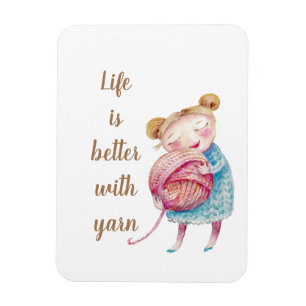 Ímã Sweet Yarn Lover
