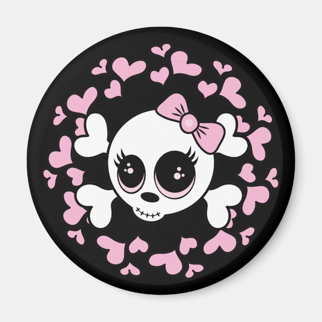 Imã Sweetheart Skull (Frente)