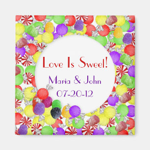 Imã Sweets Wedding Magnet