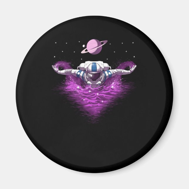 Imã Swimmer do Astronauta Espacial (Frente)