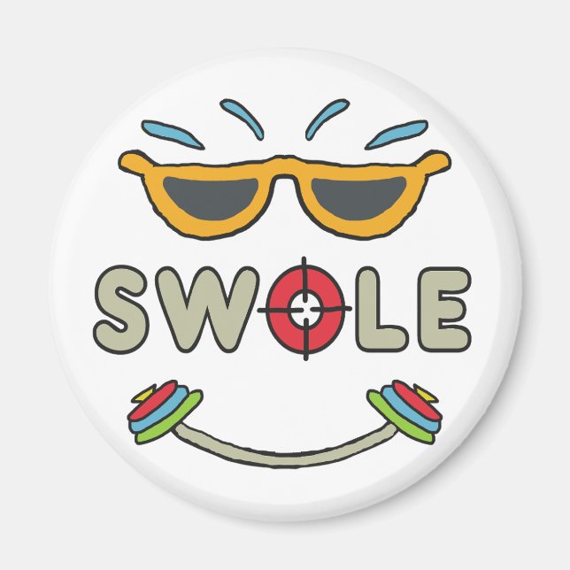 Imã Swole Bodybuilding (Frente)