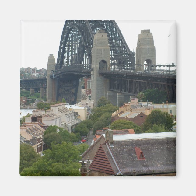 Imã Sydney, Austrália. Harbour Bridge. (Frente)