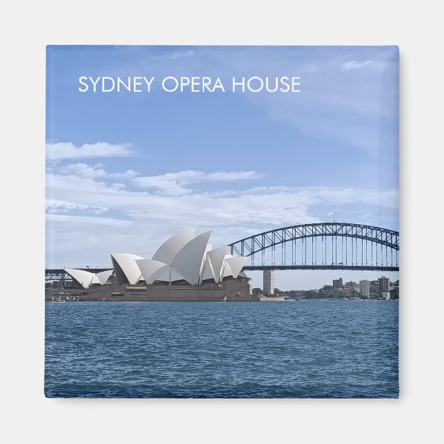 Imã Sydney Opera House Magnet (Frente)