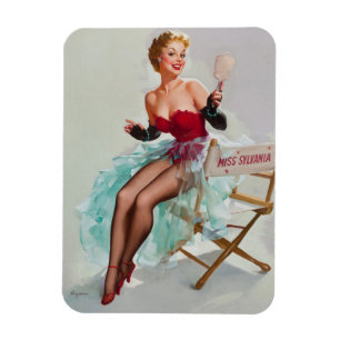 Ímã Sylvania Pin-Up Girl