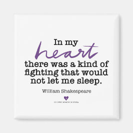 Imã SylviasStory Shakepseare Magnet