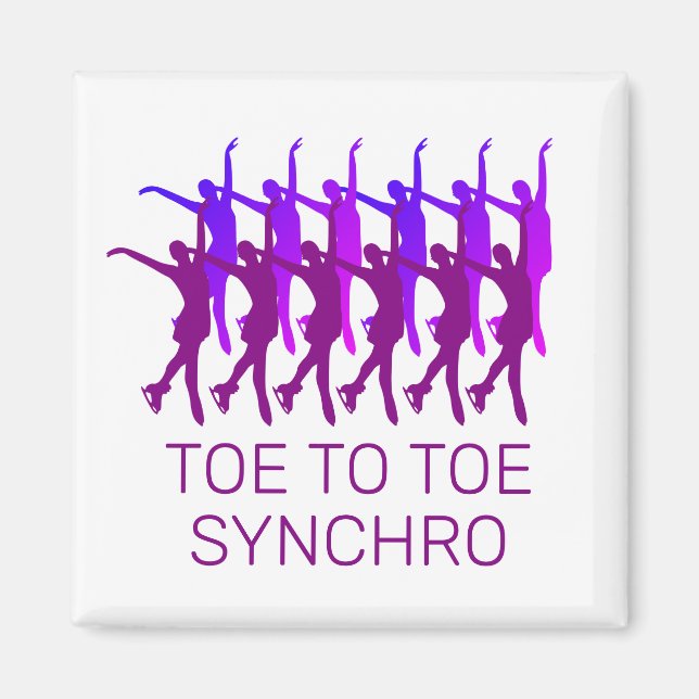 Imã Synchro Figure Skating Gifsoftware (Frente)