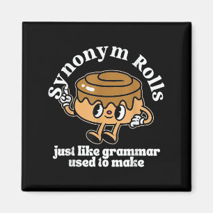 Imã Synonyls Rolls Grammar Pun Estilo Vintage