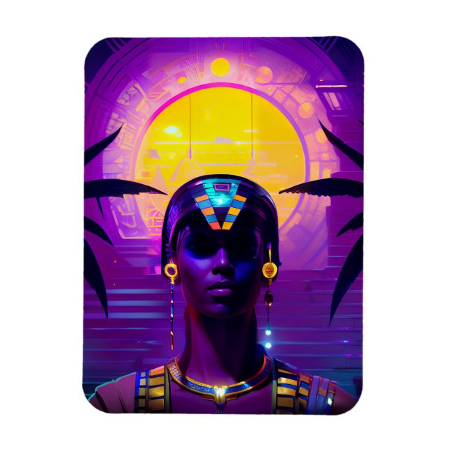 Ímã Synthwave Pharaoh (Vertical)
