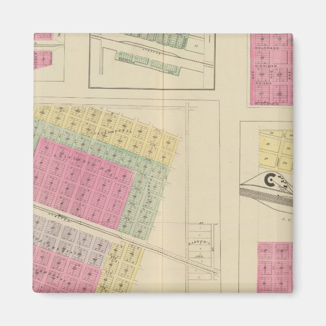 Imã Syracuse, Coolidge, Hudson, Loco, Kansas (Frente)