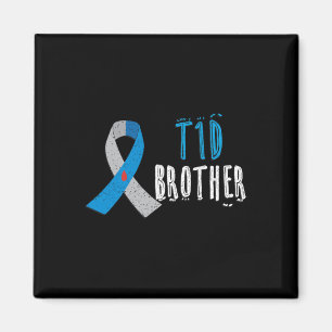 Imã T1d Brother Blue Ribbon Type 1 Sensibilização para