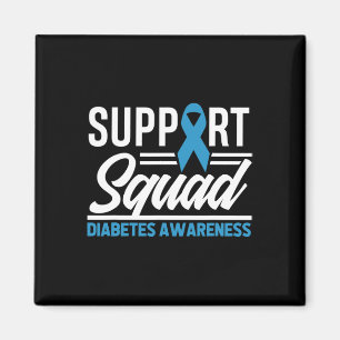 Imã T1d Guerreiro T2d Suporte à Diabetes de Esquadrão