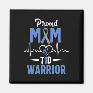 Imã T1d Orgulho Mãe Diabetes Sensibilização Tipo 1 Ins