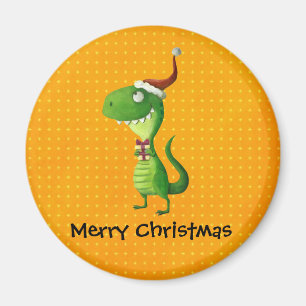 Imã T-rex de Natal bonito