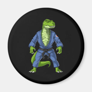 Imã T-Rex Dinosaur Jiu-Jitsu