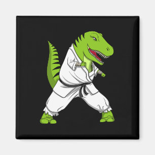 Imã T-rex Dinossaur Karate Kickboxing Artes Marciais J