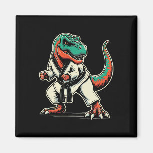 Imã T-rex Dinossaur Karate Taekwondo Artes Marciais
