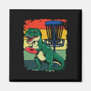 Imã T Rex Frisbee Dinossauro Lançador Recreativo Dino 